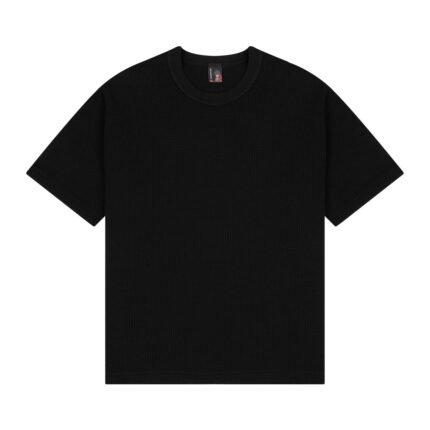Derschutze Aziza Waffle T Shirt Black