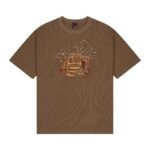 Derschutze Aziza Waffle T Shirt Brown