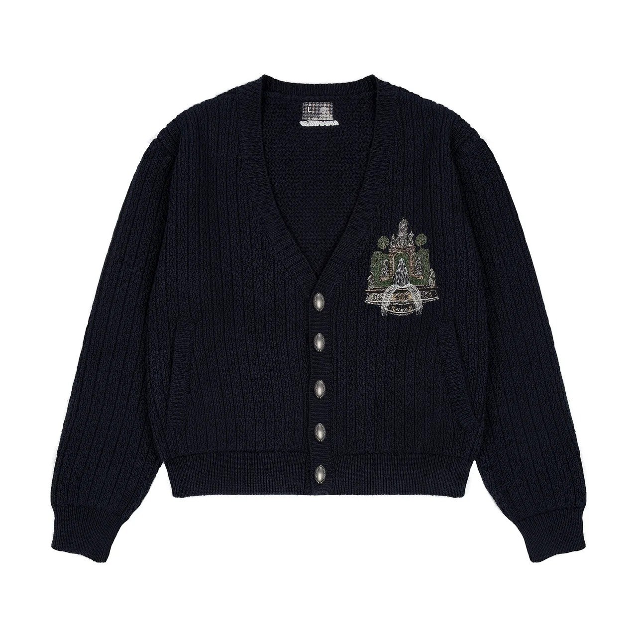 Derschutze Gallery Cardigan Navy Derschutze Gallery Cardigan Navy
