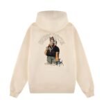 Derschutze Graffiti Hoodie Beige