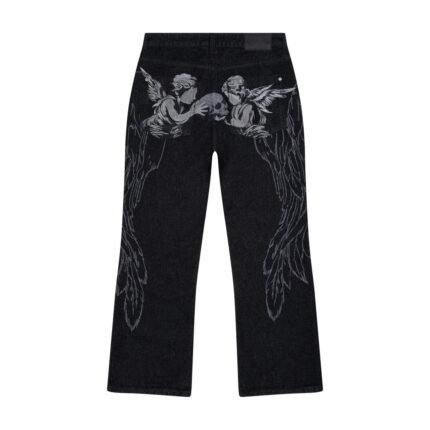 Derschutze Hellboy Indigo Raw Bootcut Denim