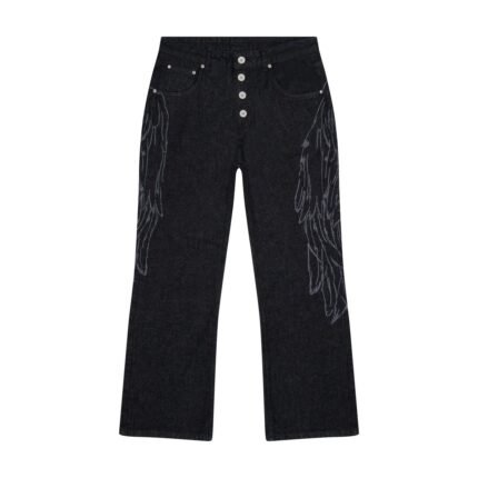 Derschutze Hellboy Indigo Raw Bootcut Denim