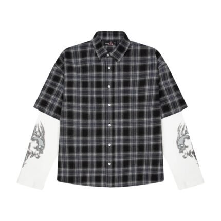 Derschutze Hellboy Layered Shirt