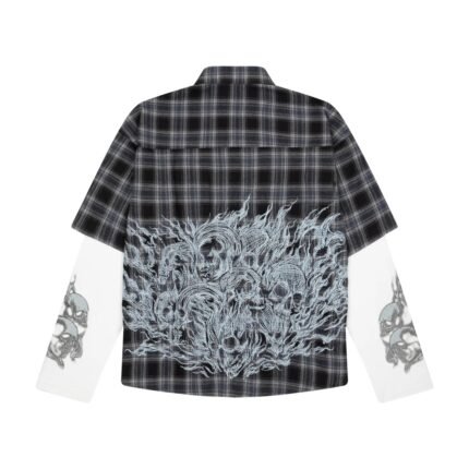 Derschutze Hellboy Layered Shirt