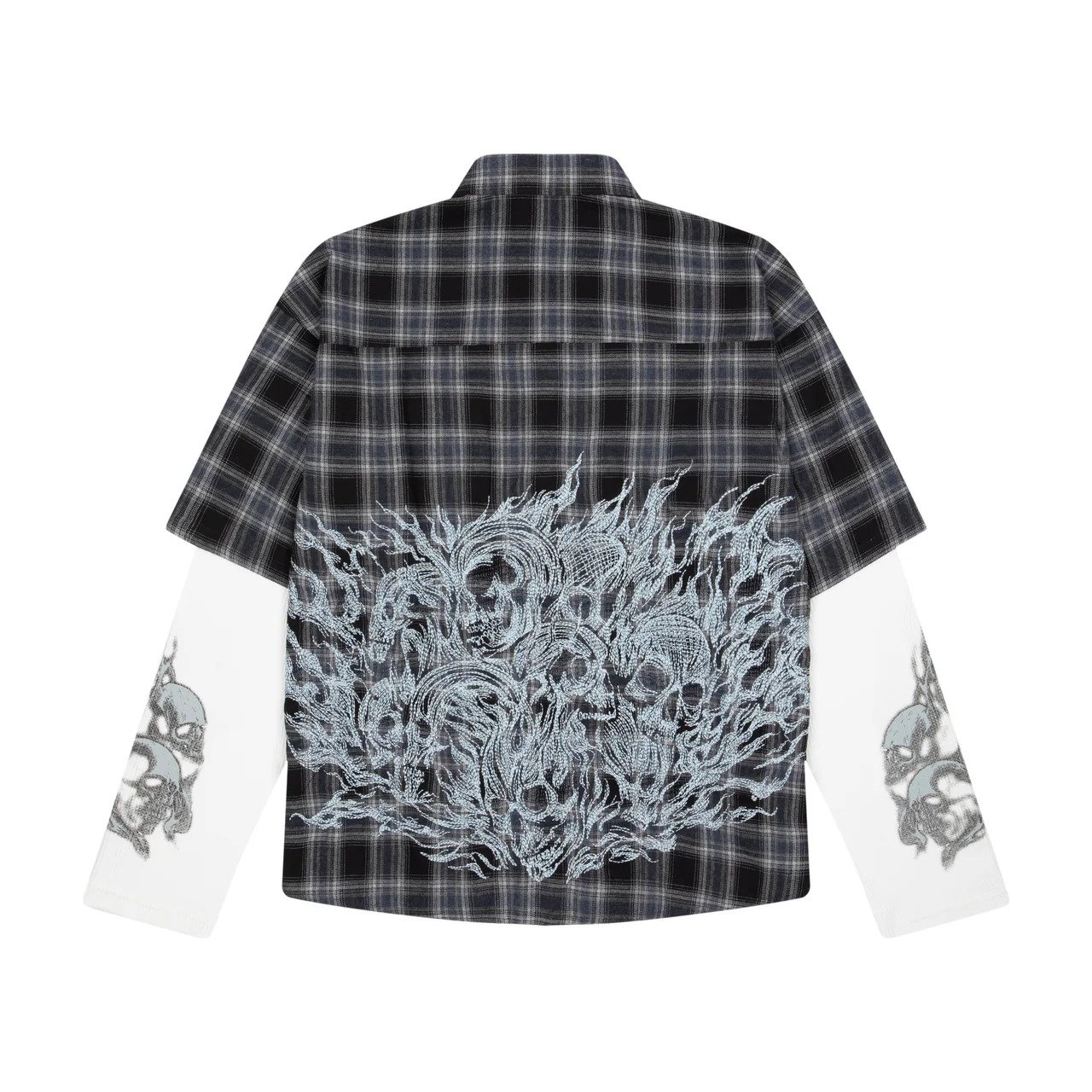 Derschutze Hellboy Layered Shirt Derschutze Hellboy Layered Shirt