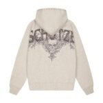 Derschutze Hellboy Zip Up Grey Melange