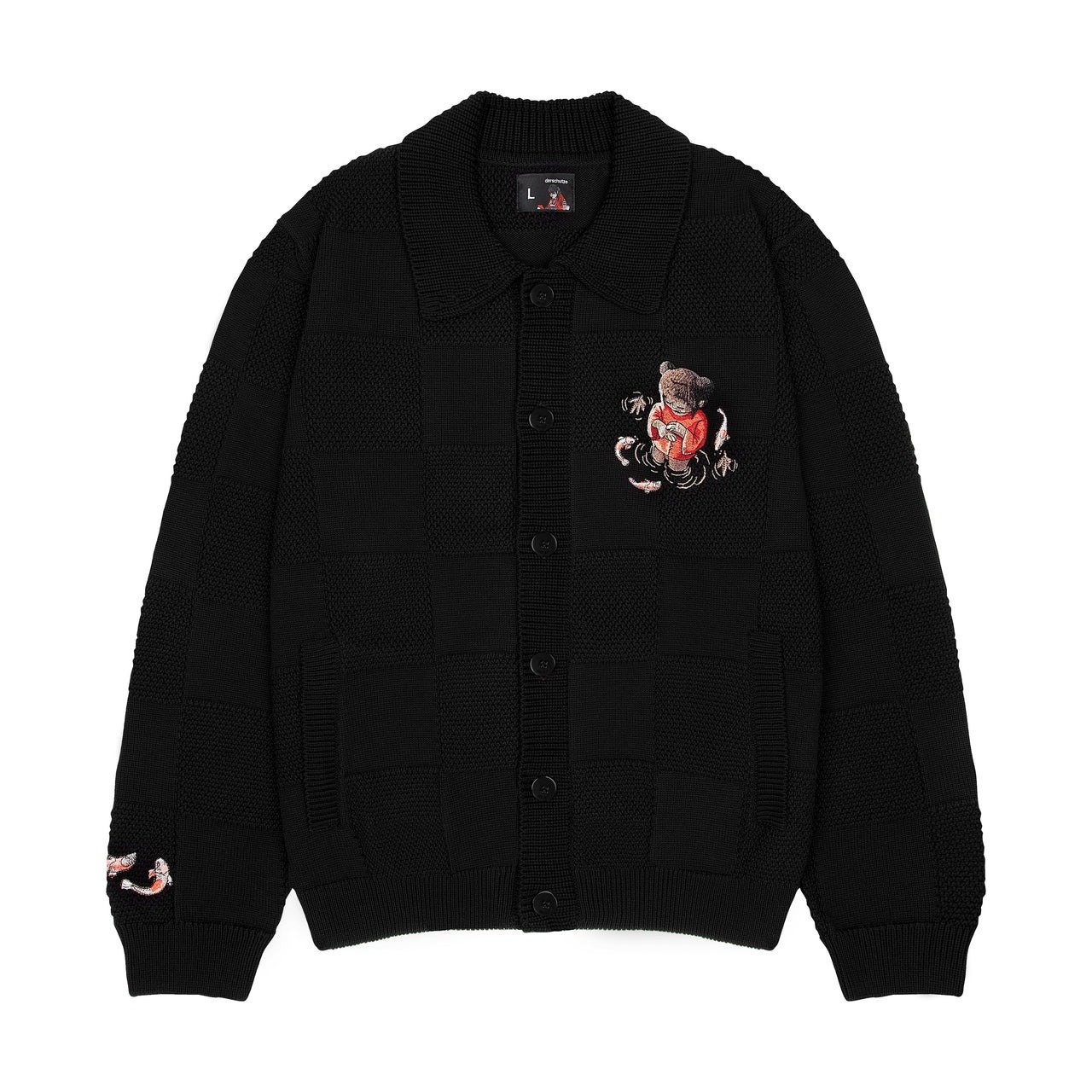 Derschutze Koi Polo Cardigan Derschutze Koi Polo Cardigan