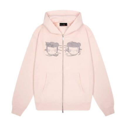 Derschutze Koi Zip Up Pink