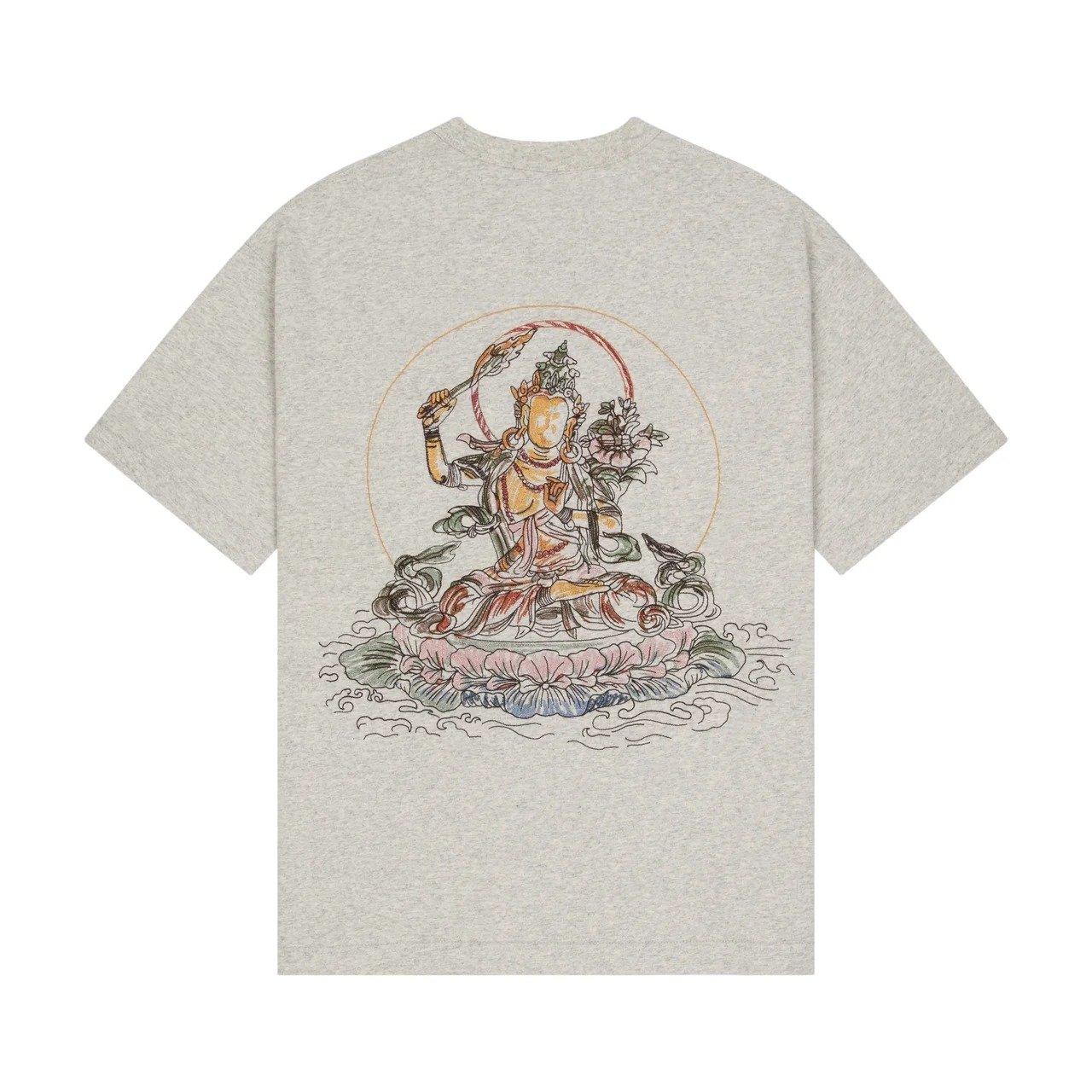 Derschutze Lotus V2 T Shirt Grey Melange Derschutze Lotus V2 T Shirt Grey Melange