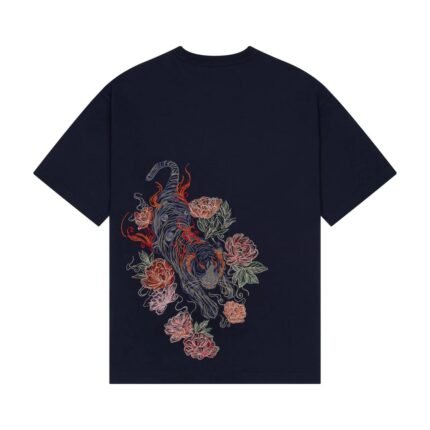 Derschutze Lotus V2 T Shirt Navy