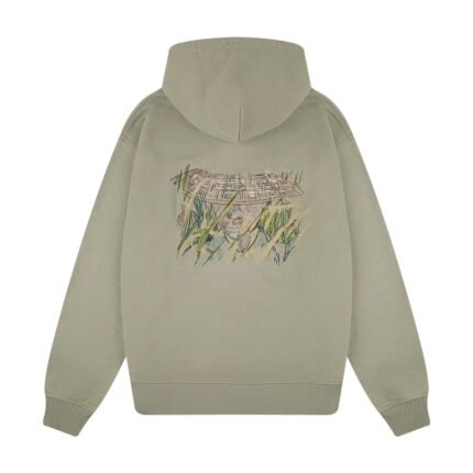Derschutze Lotus Zip Up Khaki