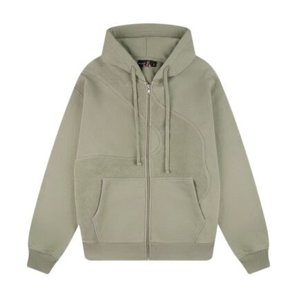 Derschutze Lotus Zip Up Khaki