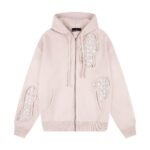 Derschutze Lotus Zip Up Pink
