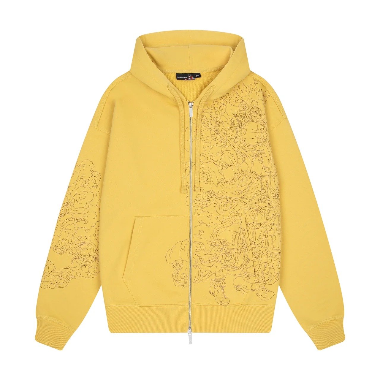Derschutze Lotus v2 Zip Up Yellow Derschutze Lotus v2 Zip Up Yellow