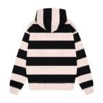 Derschutze On Air Pink-Purple Striped Hoodie