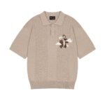 Derschutze On Air Polo knit Beige