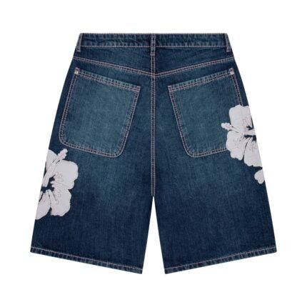 Derschutze Summer Break Indigo Washed Jorts