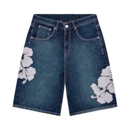 Derschutze Summer Break Indigo Washed Jorts