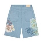 Derschutze Summer Break Light Blue Jorts