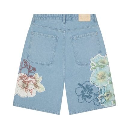 Derschutze Summer Break Light Blue Jorts
