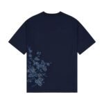 Derschutze Wildflower T Shirt Navy