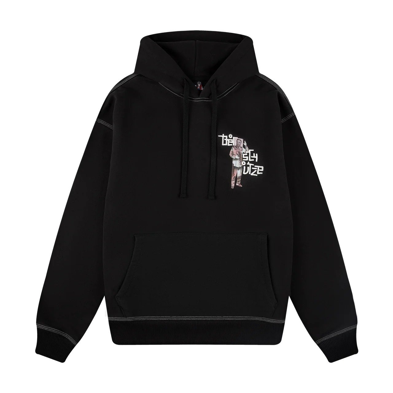 Derschutze Won Hoodie Black Derschutze Won Hoodie Black