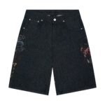 Derschutze Yakuza Indigo Raw Jorts 04