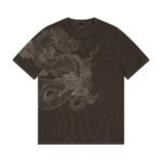 Derschutze Yakuza Ribbed T Shirt Anthracite