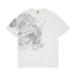 Derschutze Yakuza Ribbed T Shirt Off White
