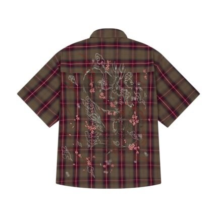 Derschutze Yakuza Shirt Plaid Green