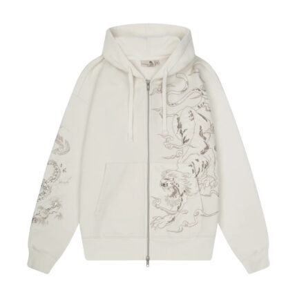 Derschutze Yakuza v3 Zip Up Off White