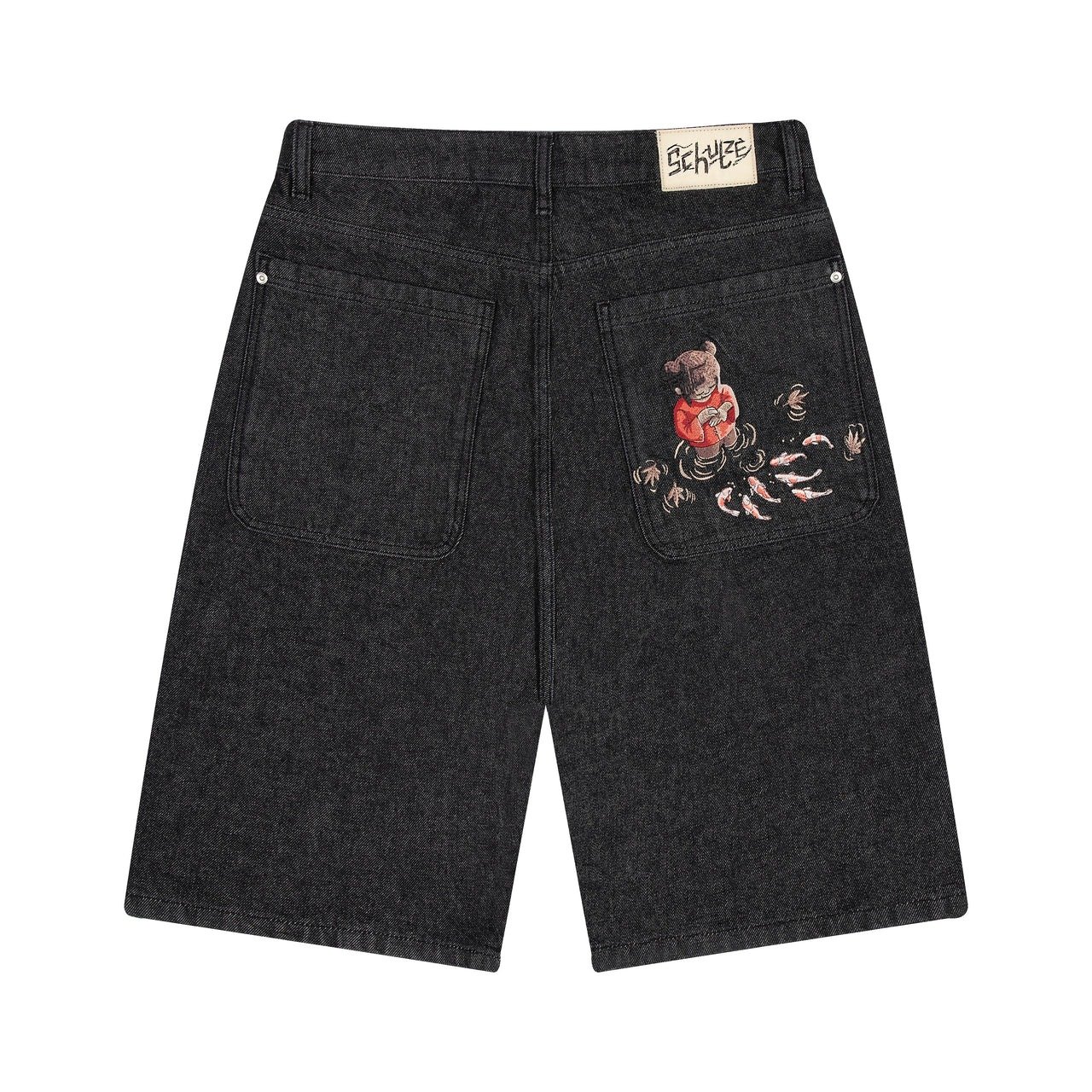 Derschutze koi Fish V2 Jorts Raw Black Derschutze koi Fish V2 Jorts Raw Black