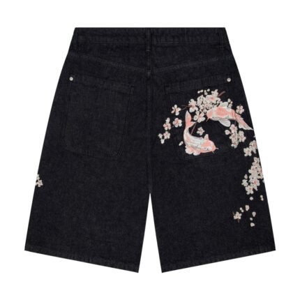 Derschutze yakuza indigo raw Jorts 02