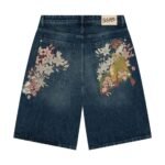 yakuza indigo washed Jorts 02